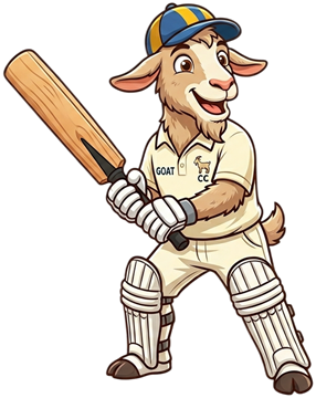 GOAT Cricket mascot